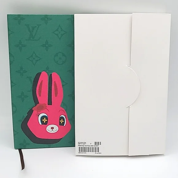 Louis Vuitton × Sun Yitian Printed Notebook MM Bunny - Picture 9 of 9